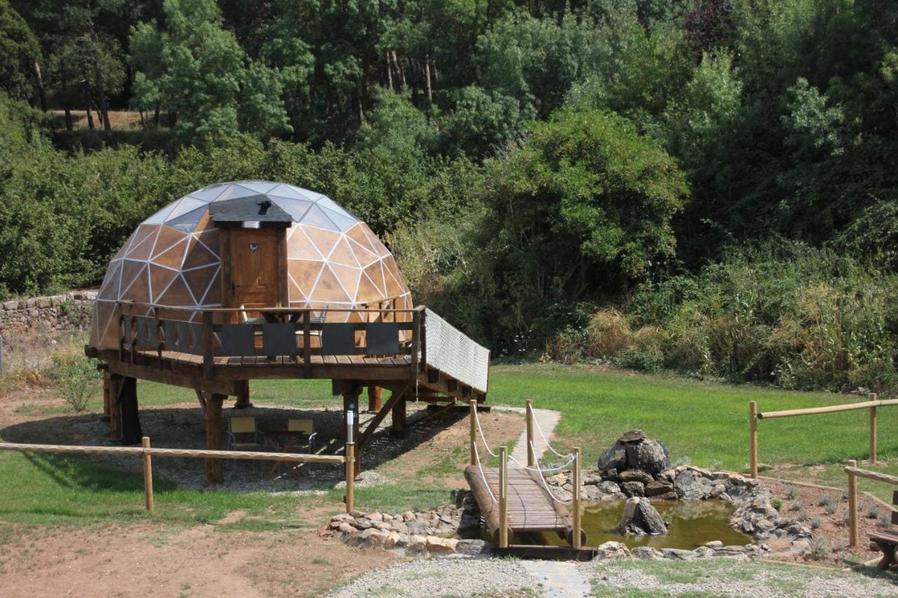 cabañas iglu glovo xalet de prades en tarragona