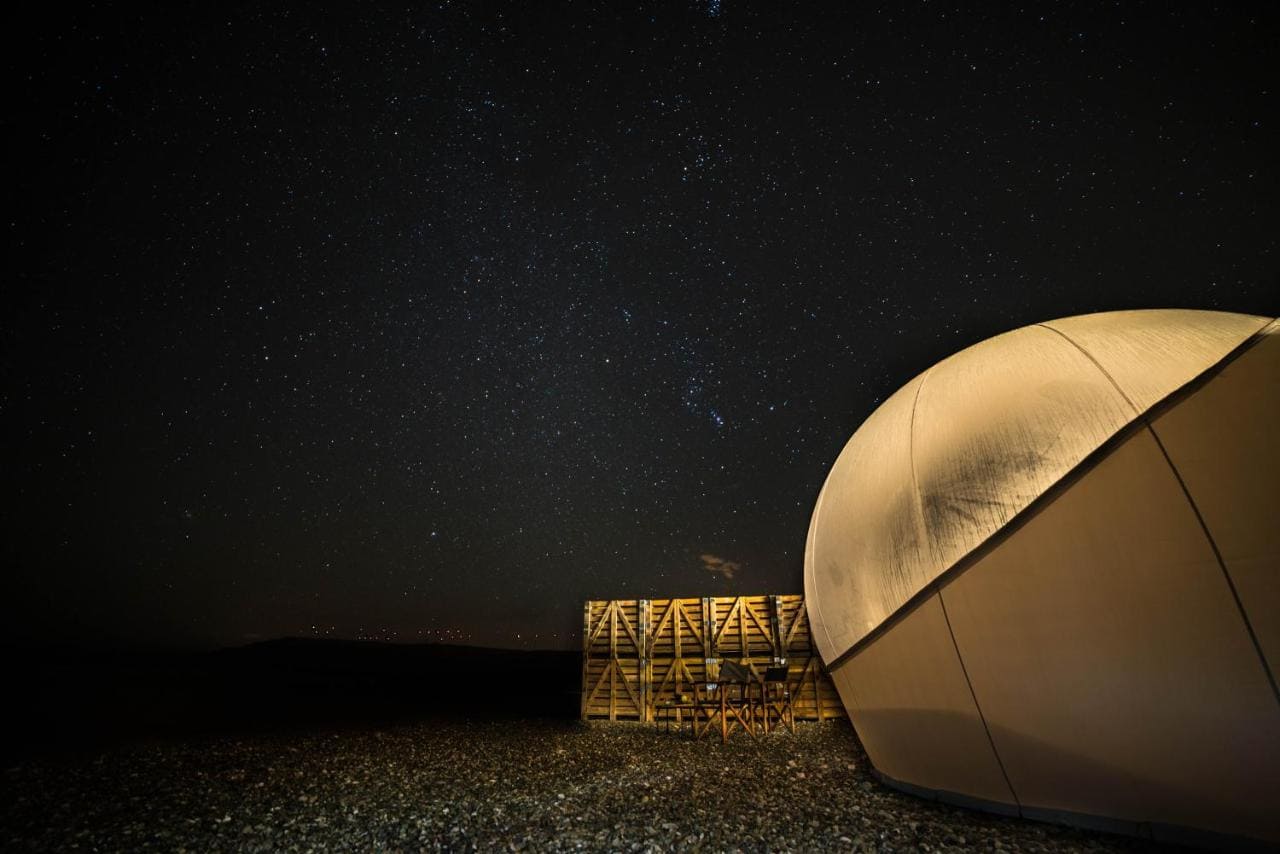 hoteles inflables aire de bardenas en navarra