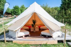 glamping cantabria en Oyambre Surf Camp