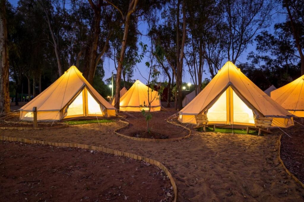 Glamping sevilla en el camping playa taray