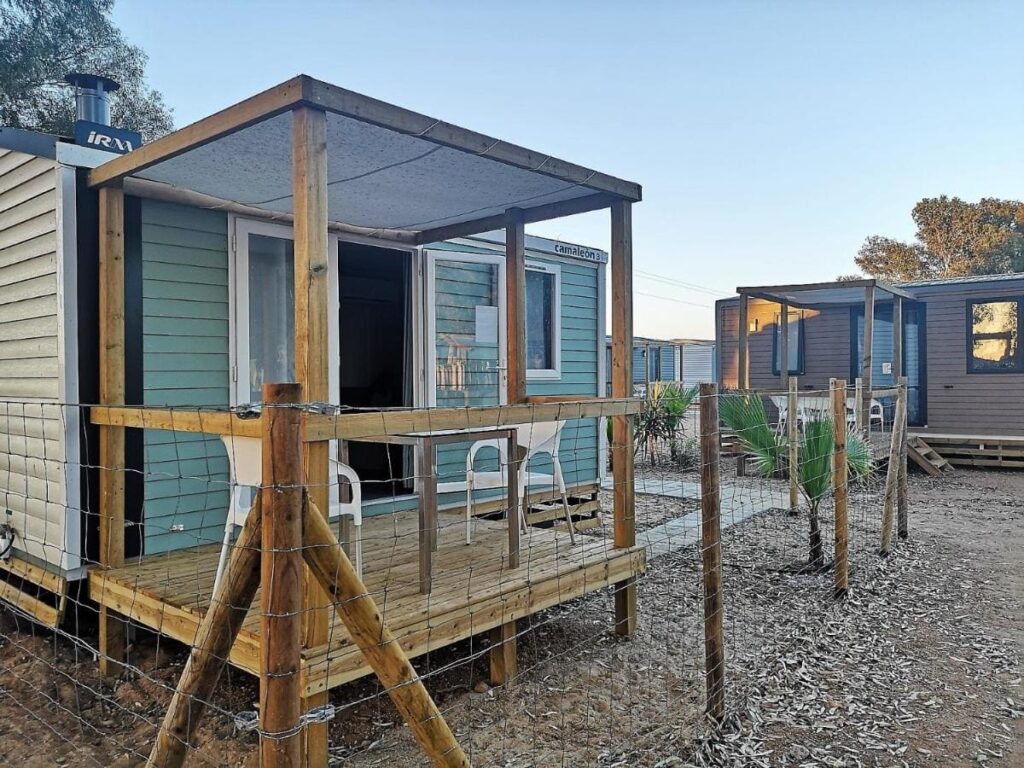 bungallow cabaña glamping huelva