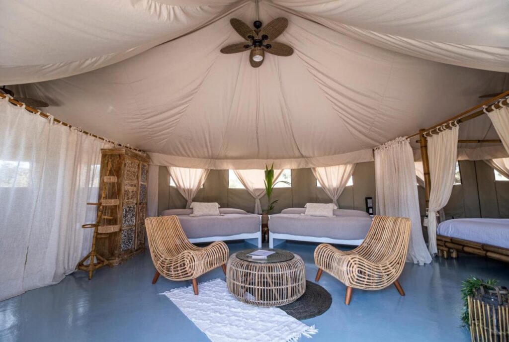 glamping tienda de campaña en el toril glamping experience